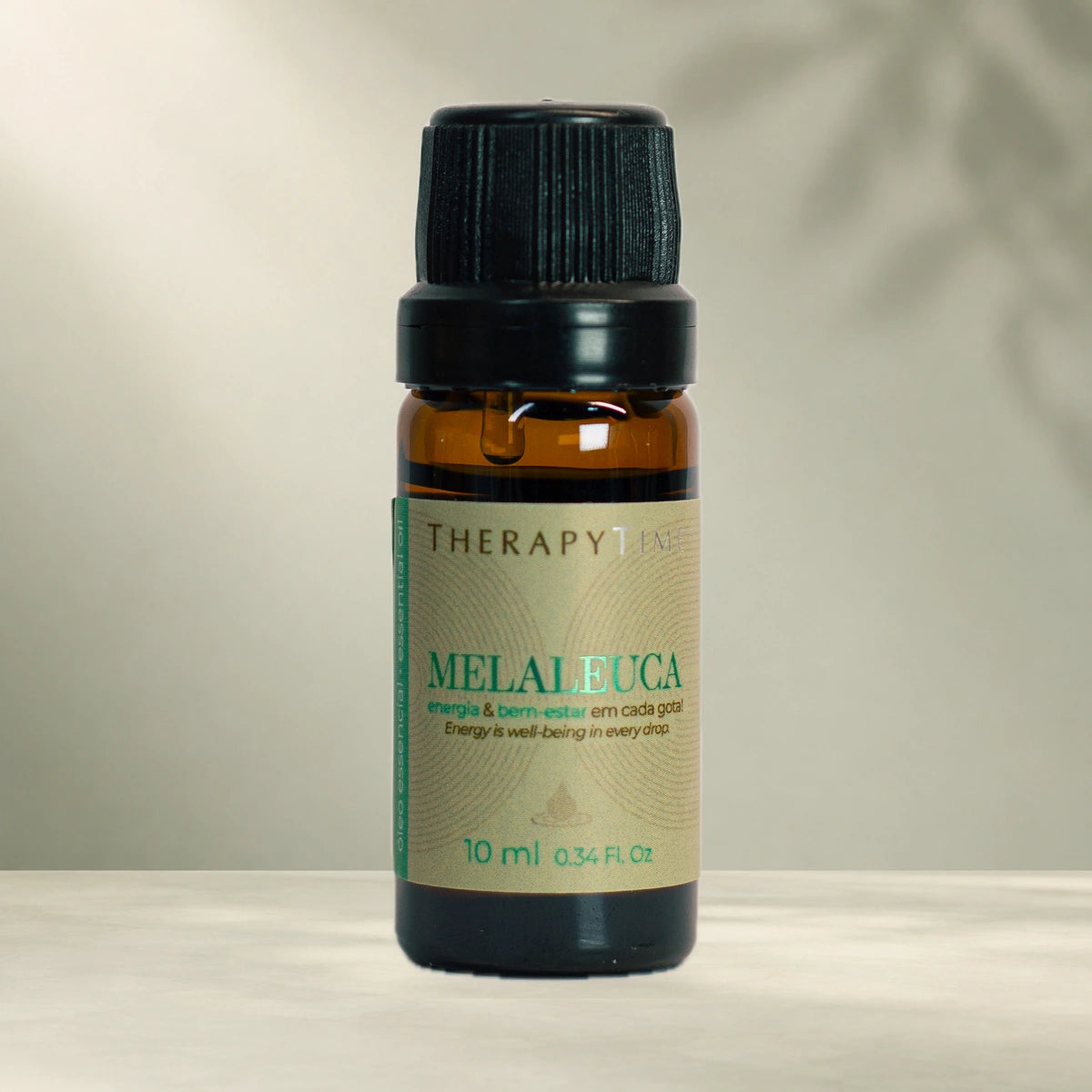 Óleo Essencial de Melaleuca - 10 ml — embalagem em estúdio