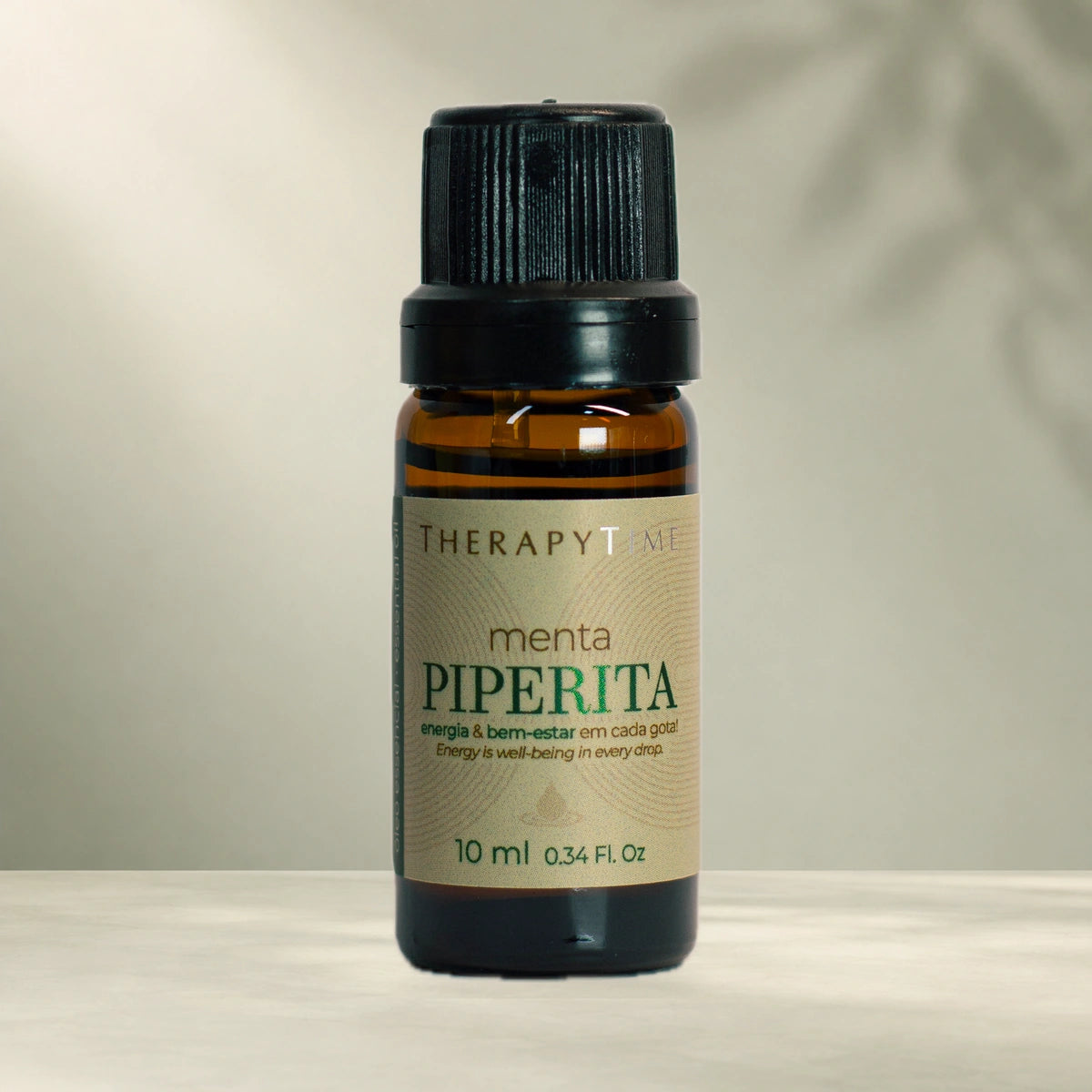 Óleo Essencial de Menta Piperita - 10 ml — embalagem real
