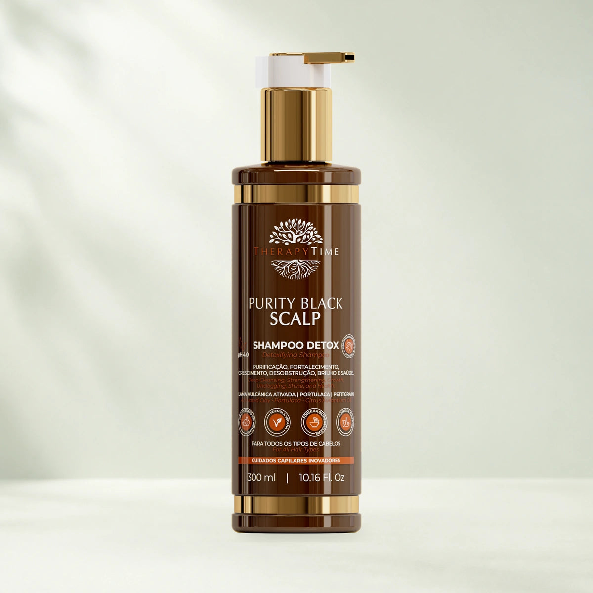 Shampoo Purity Black Scalp - 300ml — embalagem real